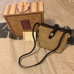 Brighton Roxanne Straw Purse